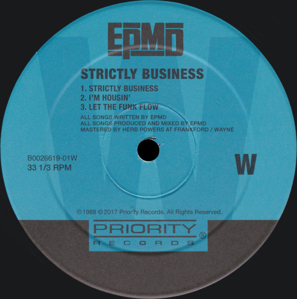 EPMD : Strictly Business (2xLP, Album, RE)