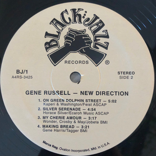 Gene Russell : New Direction (LP, Album, RE)