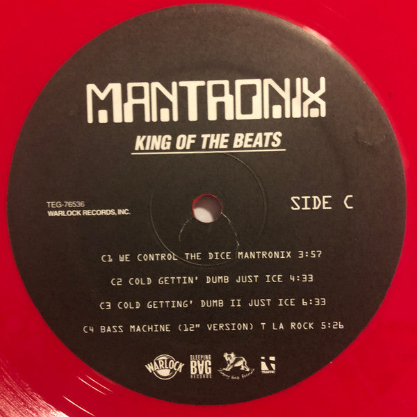 Mantronix : King Of The Beats : Anthology 1985 - 1988 (LP, Whi + LP, Red + Comp, Ltd)