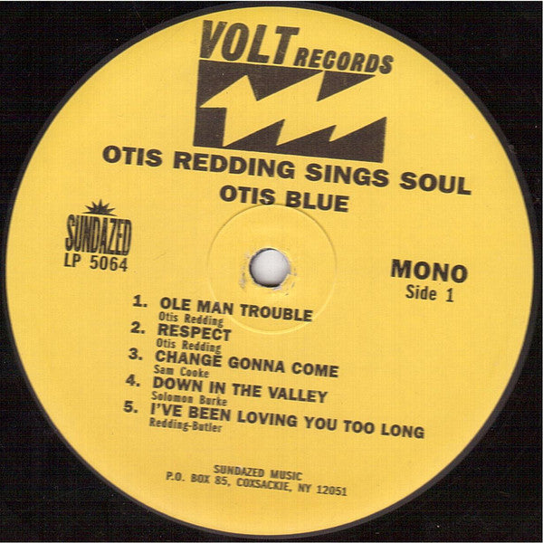 Otis Redding : Otis Blue / Otis Redding Sings Soul (LP, Album, Mono, RE, RI )