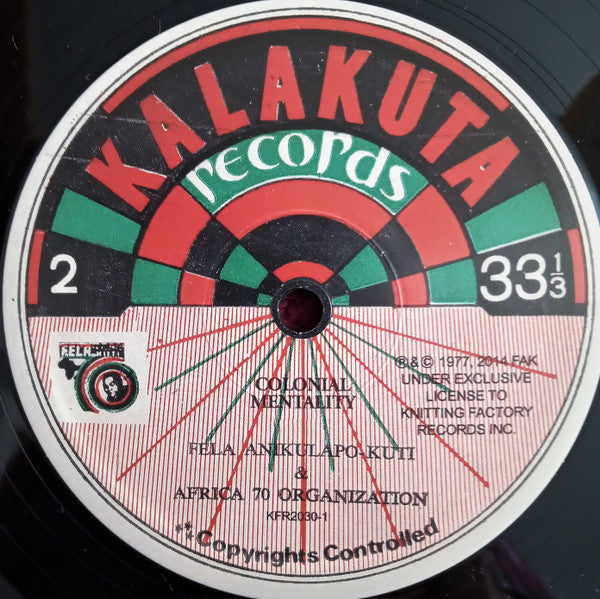 Fela Kuti And Africa 70 : Sorrow Tears And Blood (LP, Album, RE)