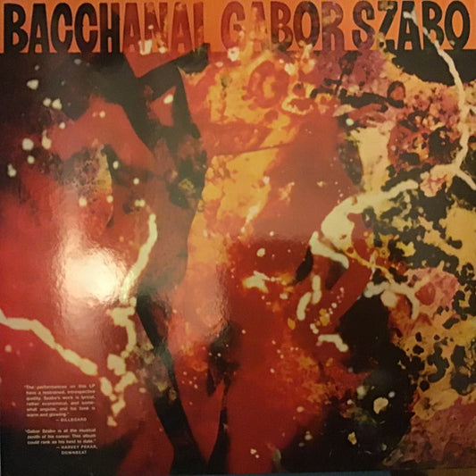 Gabor Szabo : Bacchanal (LP, Album, Ltd, RE, Ora)