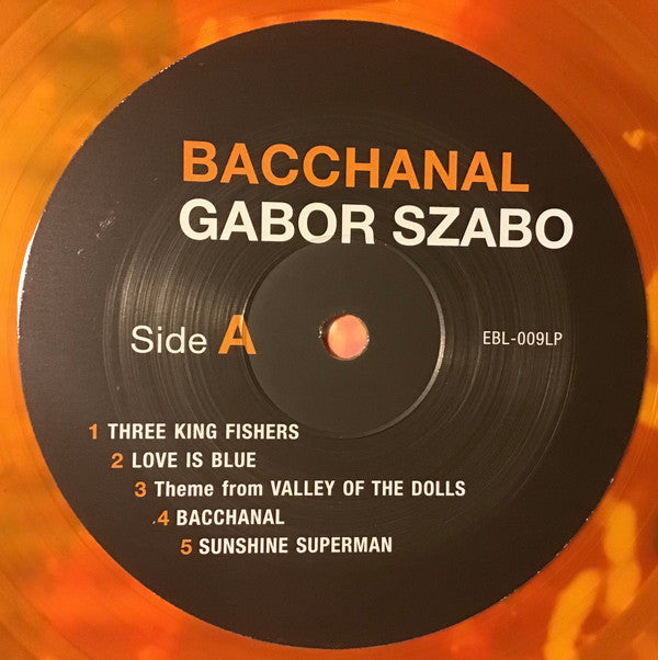 Gabor Szabo : Bacchanal (LP, Album, Ltd, RE, Ora)