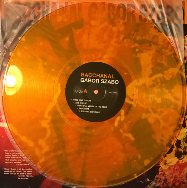 Gabor Szabo : Bacchanal (LP, Album, Ltd, RE, Ora)