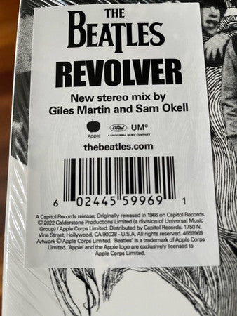 The Beatles : Revolver (LP, Album, RE, Tur)
