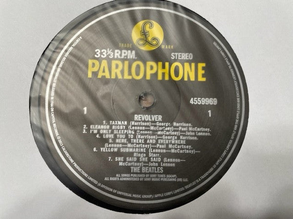 The Beatles : Revolver (LP, Album, RE, Tur)
