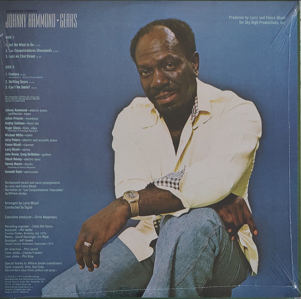 Johnny Hammond : Gears (LP, Album, Ltd, RE, 180)