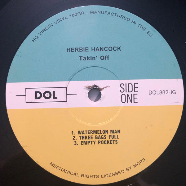 Herbie Hancock : Takin' Off (LP, Album, RE, 180)