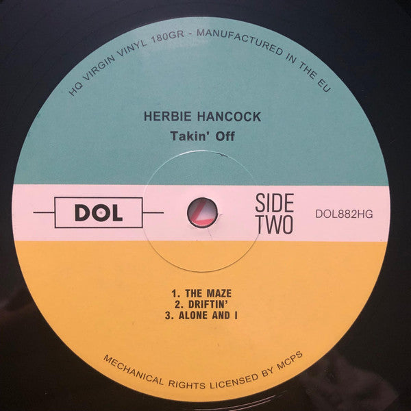 Herbie Hancock : Takin' Off (LP, Album, RE, 180)