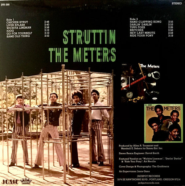 The Meters : Struttin' (LP, Album, Ltd, RE, Blu)