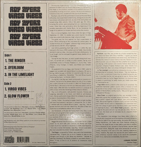 Roy Ayers : Virgo Vibes (LP, RE)