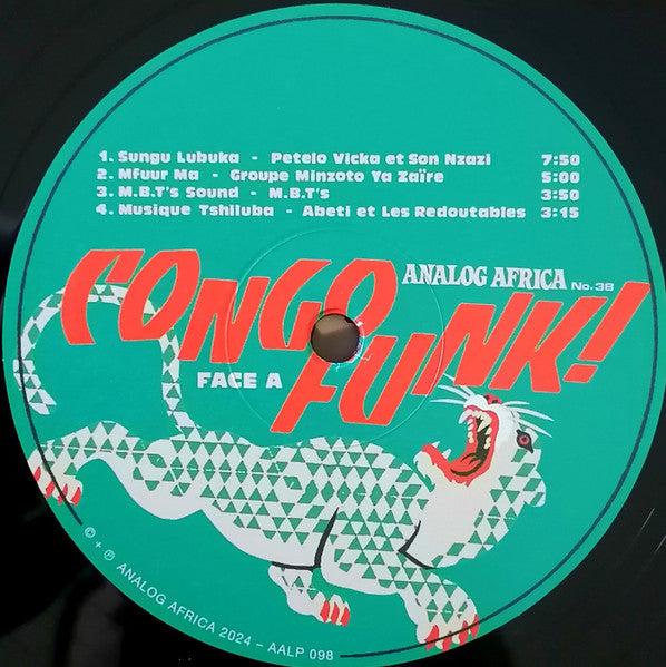Various : Congo Funk! Sound Madness From The Shores Of The Mighty Congo River (Kinshasa/Brazzaville 1969-1982) (2xLP, Comp)