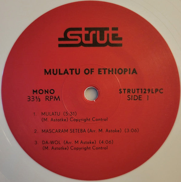 Mulatu Astatke : Mulatu Of Ethiopia (LP, Album, RE, Whi + LP, Mono, Whi + Ltd, RE)