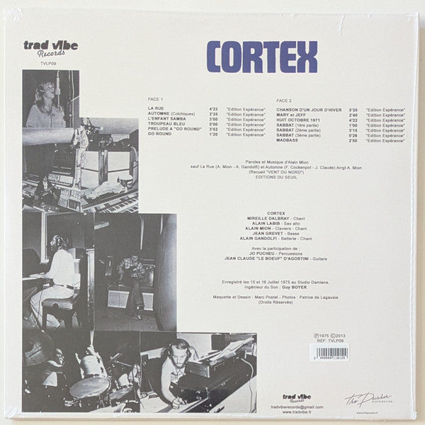Cortex (6) : Troupeau Bleu (LP, Album, RE, 180)