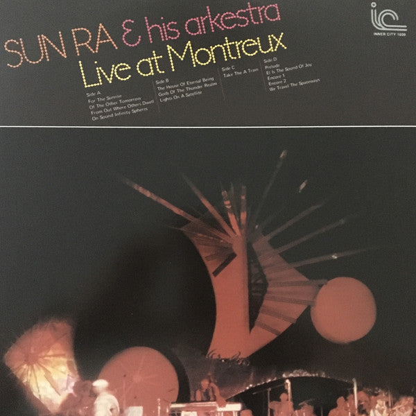 The Sun Ra Arkestra : Live At Montreux (2xLP, Album, RE)