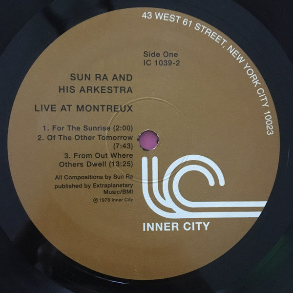 The Sun Ra Arkestra : Live At Montreux (2xLP, Album, RE)