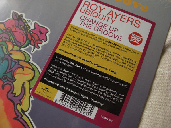 Roy Ayers Ubiquity : Change Up The Groove (LP, Album, RE, RM, 180)