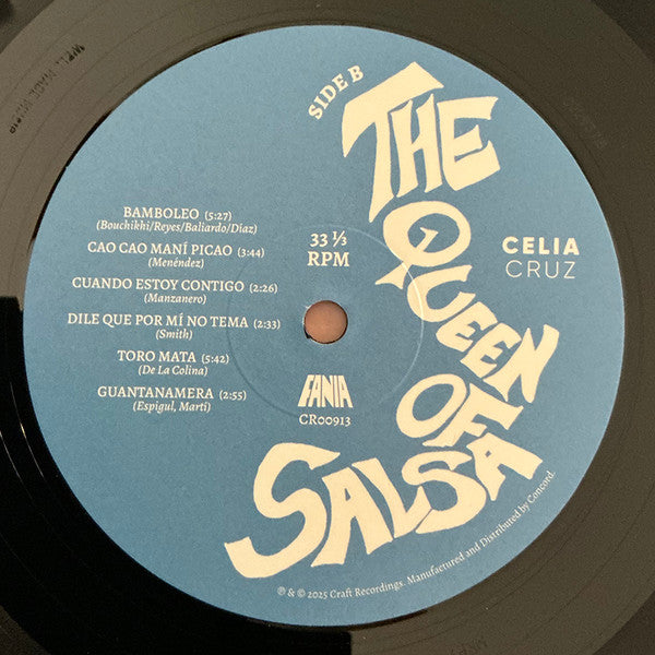 Celia Cruz : The Queen of Salsa (12", Album, Comp)