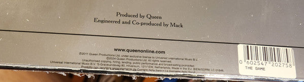 Queen : The Game (LP, Album, RE, 180)