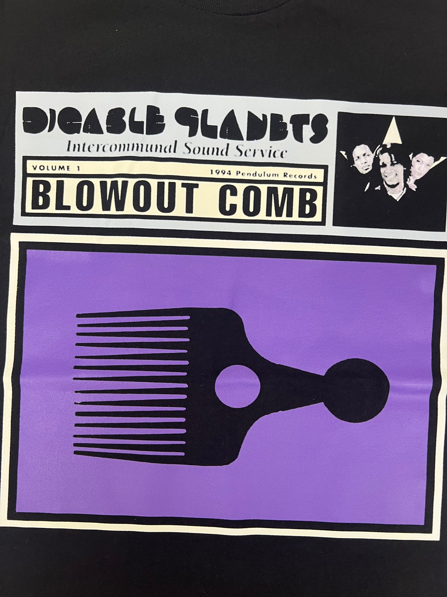 Digable Planets “Blowout Comb” T-Shirt – Hip-Hop Album Cover Tee