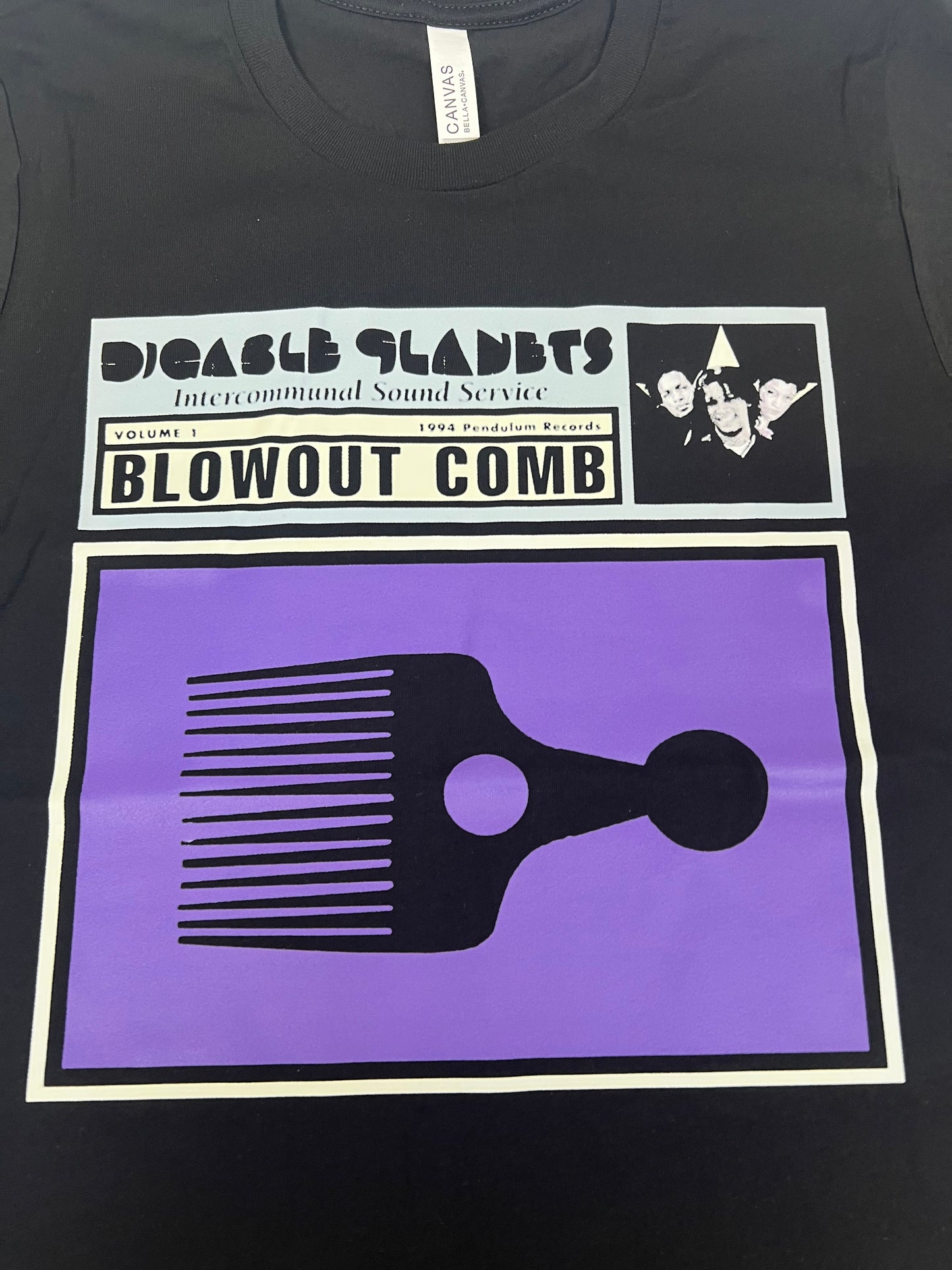 Digable Planets “Blowout Comb” T-Shirt – Hip-Hop Album Cover Tee