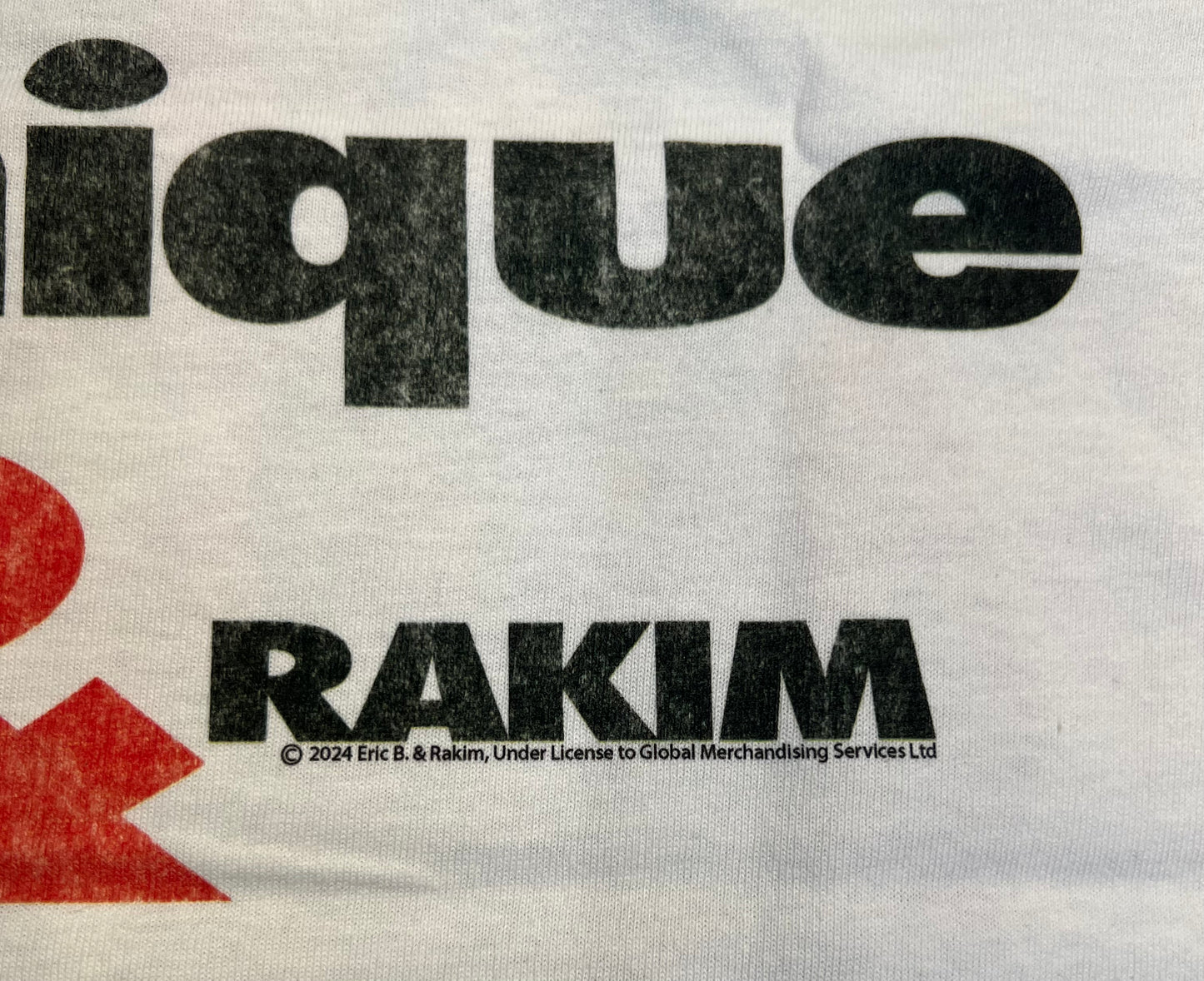 Eric B. & Rakim “Don’t Sweat the Technique” Official Licensed Double sided T-Shirt