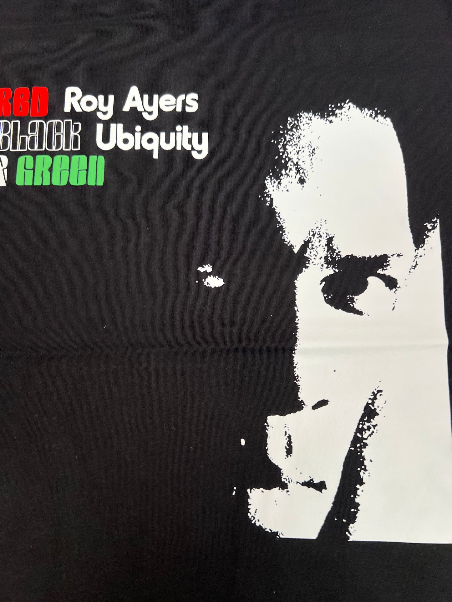 Roy Ayers- Red Black and Green T-shirt