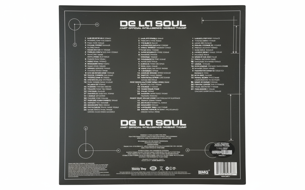 De La Soul - Mosaic Thump Back Cover