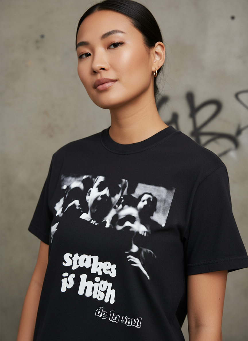 De La Soul Stakes Is High T-Shirt - Clean Background