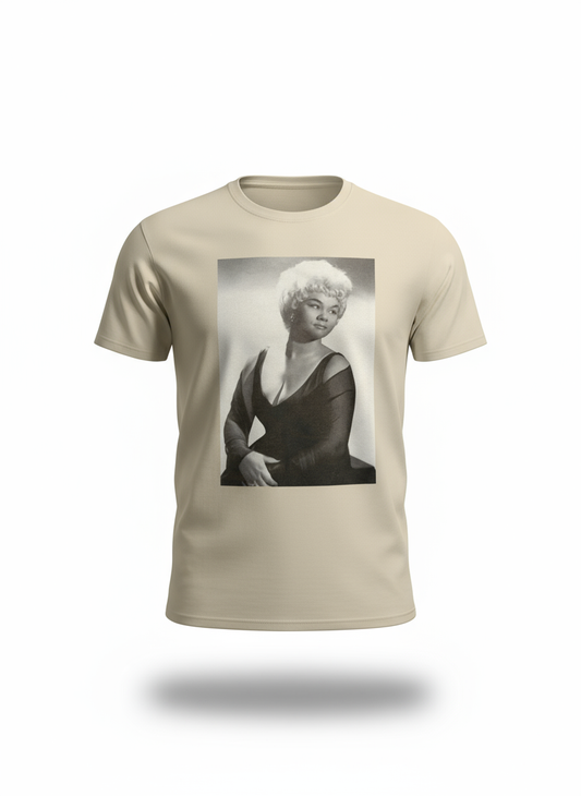 Etta James Vintage Portrait - Enhanced 3D