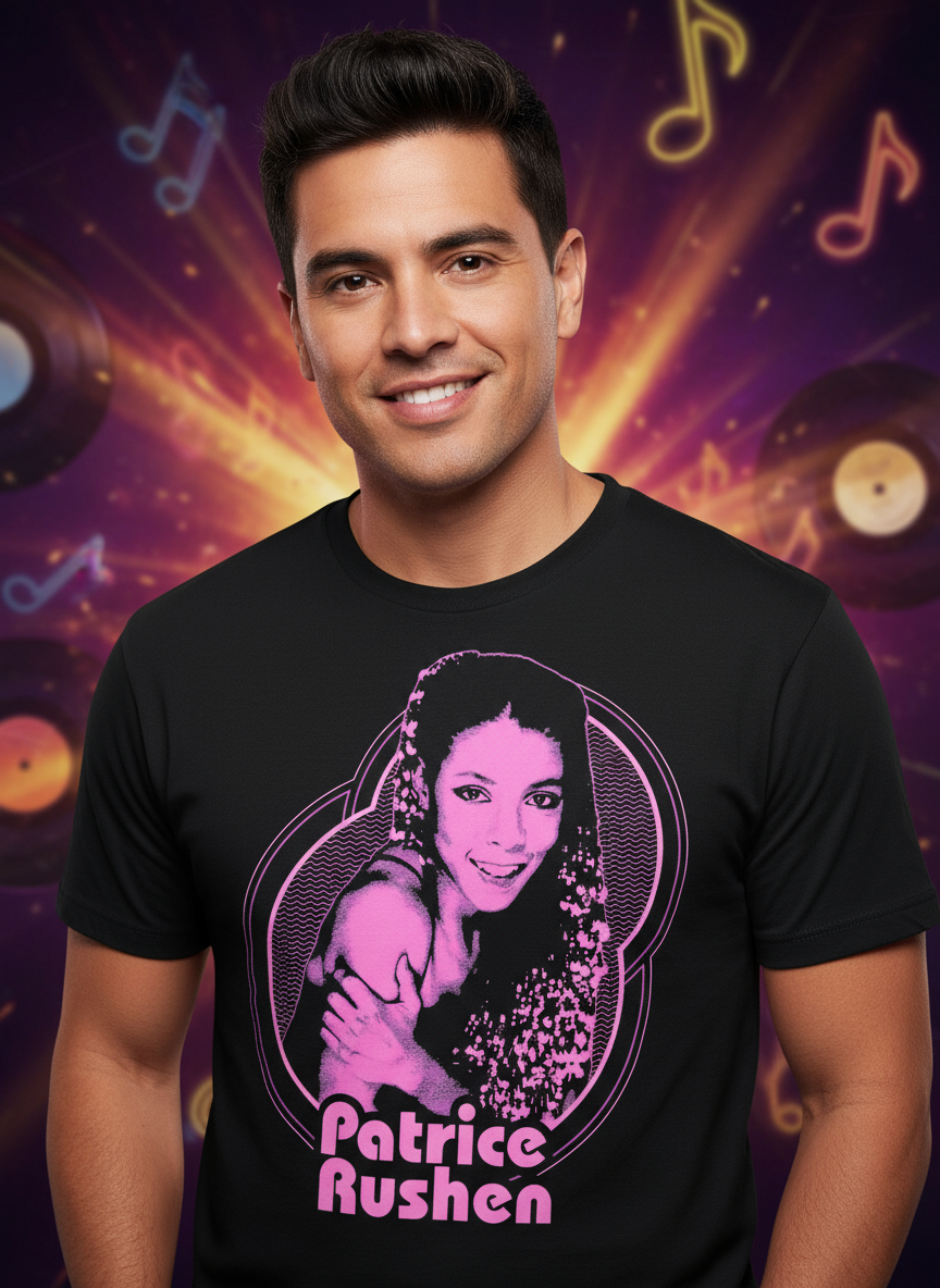 Patrice Rushen T-Shirt - Latino Male Model