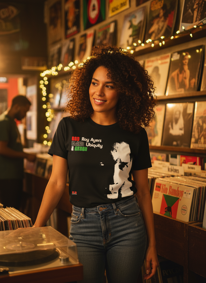 Roy Ayers Red Black and Green - Latina Model