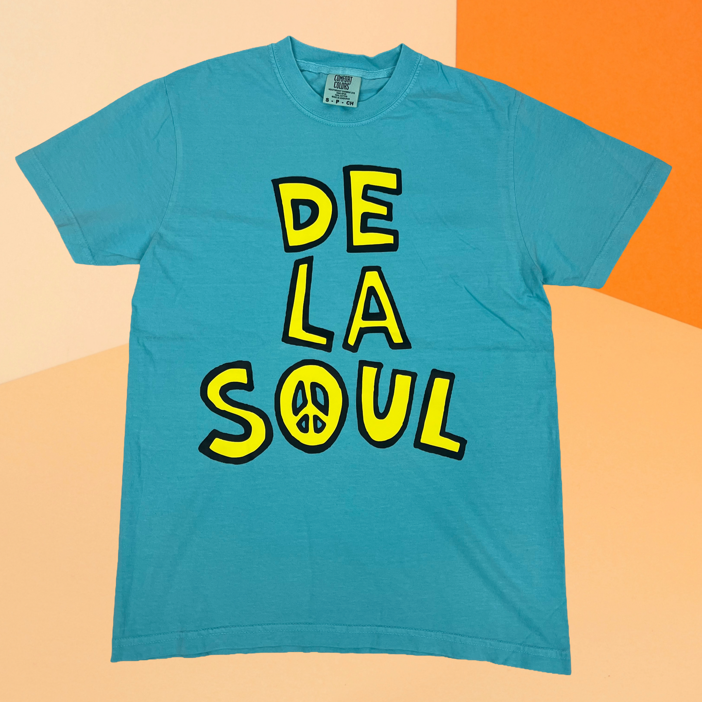 De La Soul – Classic Logo Heavyweight T-Shirt (Blue)