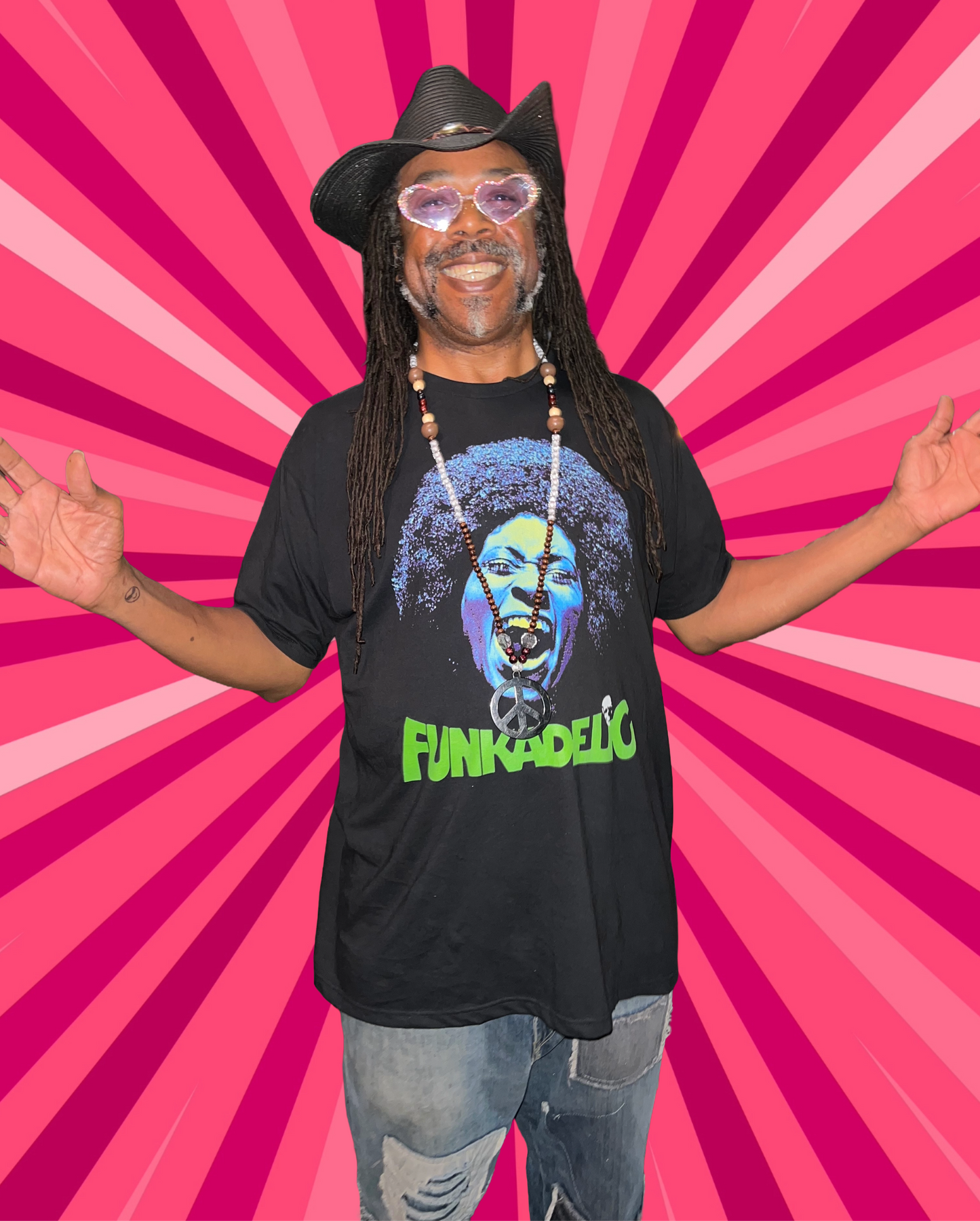 Funkadelic – Official Licensed Psychedelic Maggot Brain Black Tee