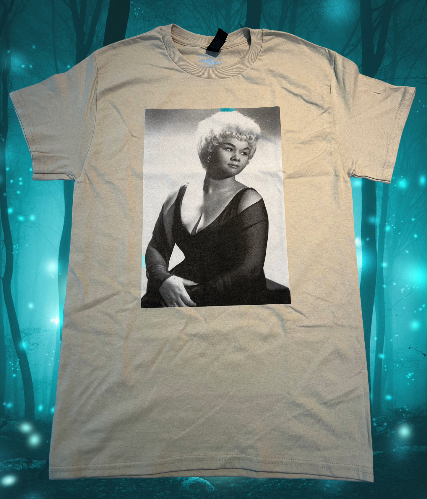 Etta James Vintage Portrait Heavy Cotton Tee – Official Licensed  Funky Groove Store