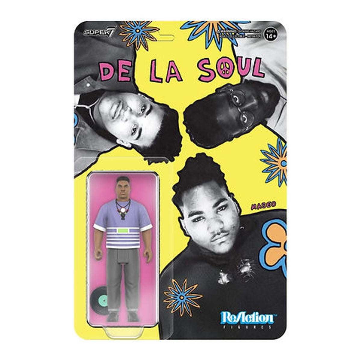 Super7 De La Soul ReAction Figure Vincent Maseo Mason