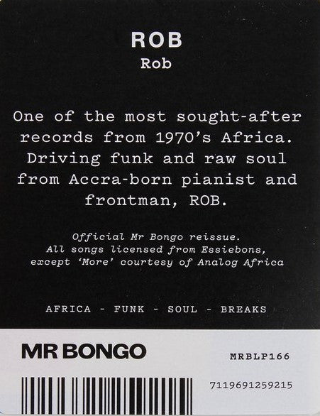 Rob (5) : Rob (LP, Album, RE)