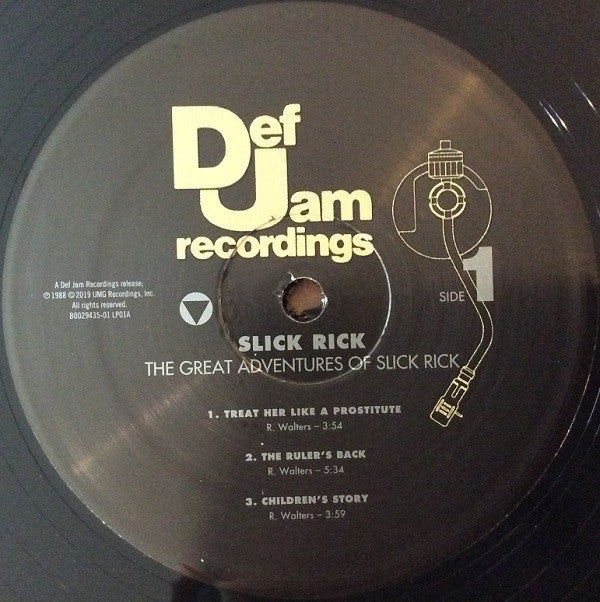 Slick Rick : The Great Adventures Of Slick Rick (2xLP, Album, RE)