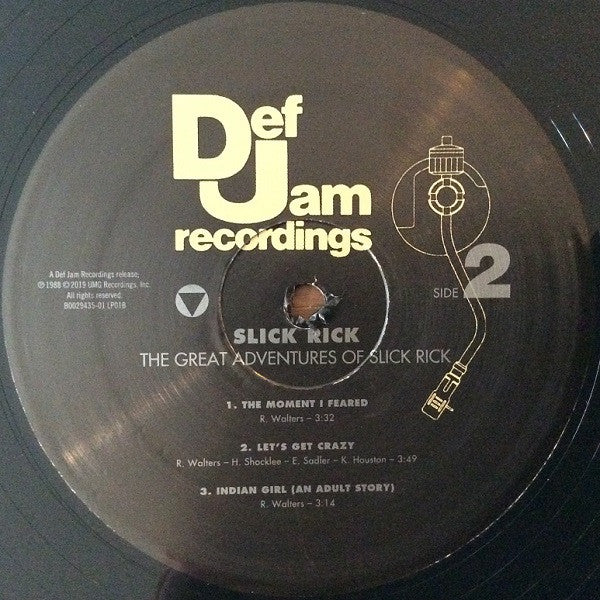 Slick Rick : The Great Adventures Of Slick Rick (2xLP, Album, RE)