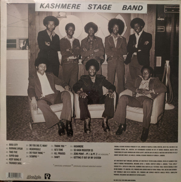 Kashmere Stage Band : Texas Thunder Soul 1968-1974 (2xLP, Comp, RE)