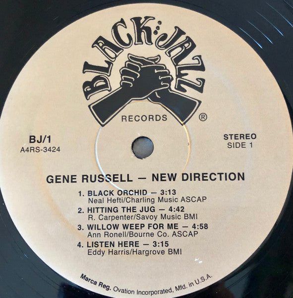 Gene Russell : New Direction (LP, Album, RE)