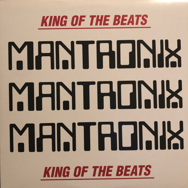 Mantronix : King Of The Beats : Anthology 1985 - 1988 (LP, Whi + LP, Red + Comp, Ltd)