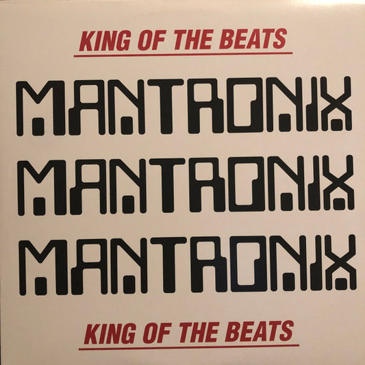 Mantronix : King Of The Beats : Anthology 1985 - 1988 (LP, Whi + LP, Red + Comp, Ltd)
