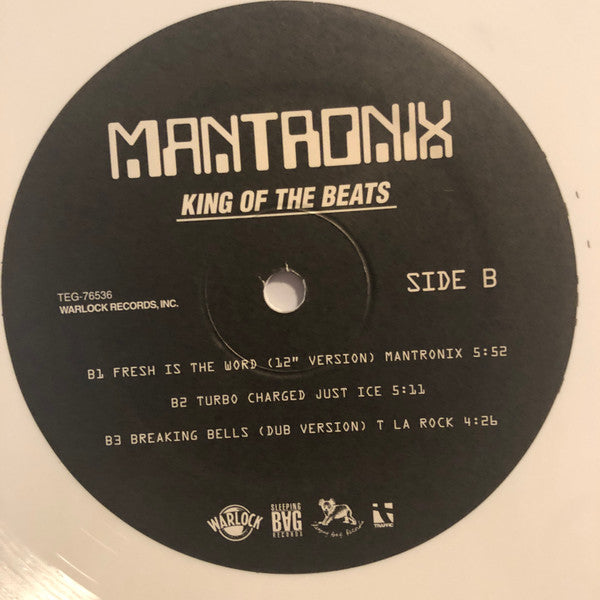 Mantronix : King Of The Beats : Anthology 1985 - 1988 (LP, Whi + LP, Red + Comp, Ltd)
