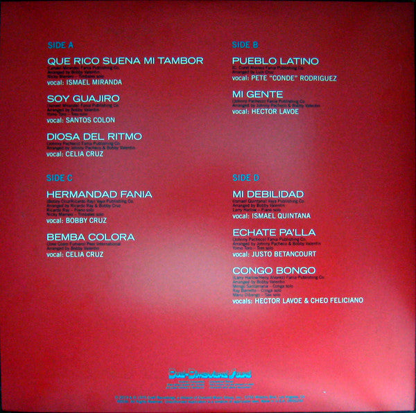 Fania All Stars : Live At Yankee Stadium (Vol. 1 & 2) (2xLP, Comp, RE, RM)