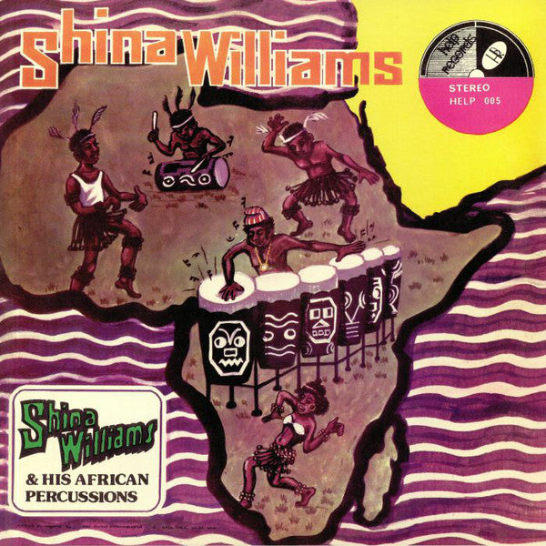 Shina Williams & His African Percussions* : Shina Williams (LP, Album, RE)