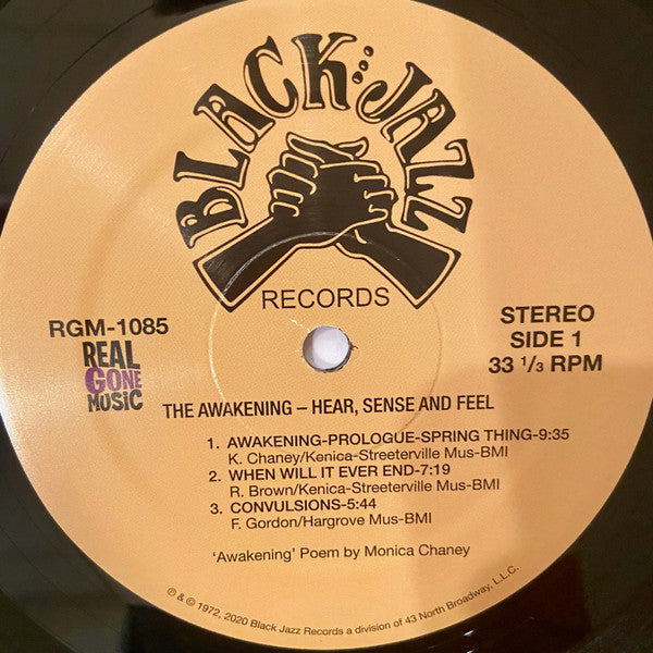 The Awakening (4) : Hear, Sense And Feel (LP, Album, RE, RM)