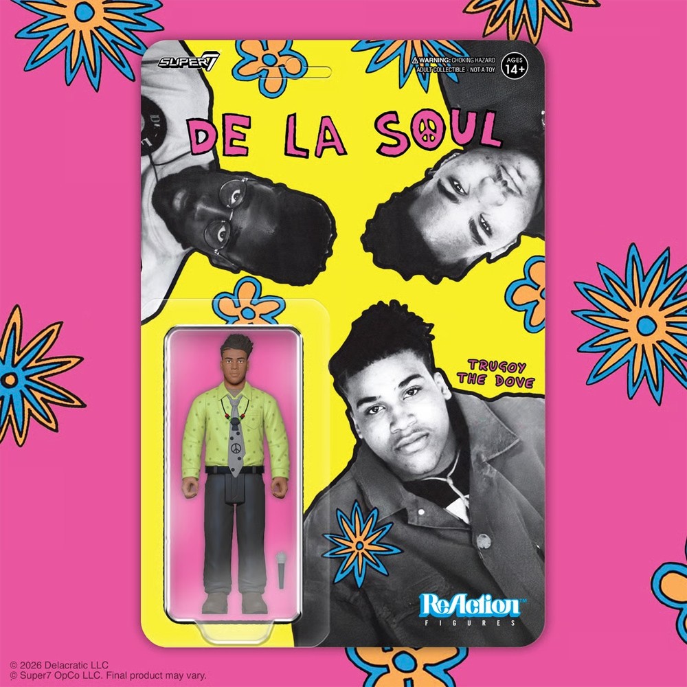 Super7 De La Soul ReAction Figure - David Trugoy Jolicoeur