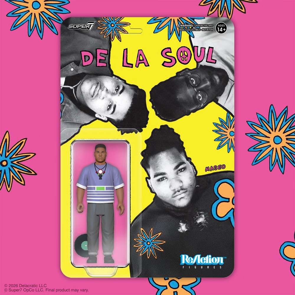 Super7 De La Soul ReAction Figure Vincent Maseo Mason