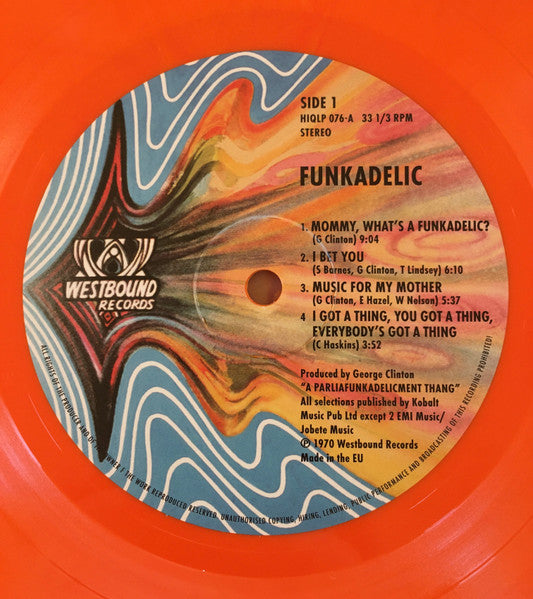 Funkadelic : Funkadelic (LP, Album, RE, Ora)